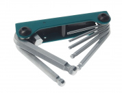 Набор ключей RF-5072BF 6-гранных с шаром складной, 7пр.(2.5, 3- 6, 8, 10мм) ROCKFORCE /1 Набор ключей RF-5072BF 6-гранных с шаром складной, 7пр.(2.5, 3- 6, 8, 10мм) ROCKFORCE /1