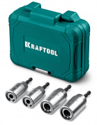 KRAFTOOL STUD DRIVER, 4 шт, М6, М8, М10, М12, набор ударных шпильковертов (26199)