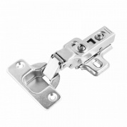 Петля мебельная Clip-on 1110 полунакладная  с доводчиком 2шт StahlBuro (200/100/10)