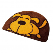 Коврик интерьерный BAIZHENG "Марафет" 60*90см овал Барбос (Bay) (30)