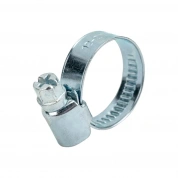 Червячный хомут оцинк Gigant 12-22 мм/9 W1, 25 шт G/1/27