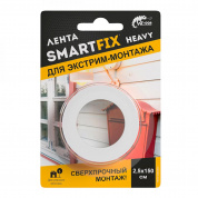 Скотч двухсторонний 25мм*1.5м для внутренних и наружных работ SFV2515G W-con SmartFix HEAVY Скотч двухсторонний 25мм*1.5м для внутренних и наружных работ SFV2515G W-con SmartFix HEAVY