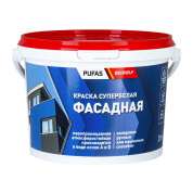 Краска фасадная Pufas Decoself основа A белая мороз. (2,7 кг)
