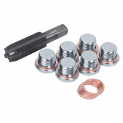 Набор для ремонта масляных пробок М17х1,5, кейс, 19 предметов МАСТАК 103-47017C