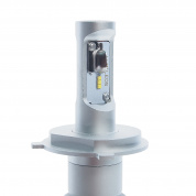 Автолампа H4 BRIGHT WHITE 12 SMD 6200K с блоком (2шт) 12-24V 6000лм MEGAPOWER /1/10