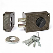 Замок накладной ЗН 1-3 бронза