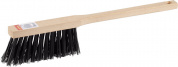 GRINDA EURO буковая рукоятка 440мм, жёсткая щетина длиной 75мм, 3-рядная, щётка-смётка (39040)