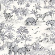 8903-10 Сафари (8904-07) обои вин. на флиз. основе 1,06*10 (WallSecret  Basic) 6*