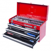 Набор инструментов 69 предметов, универсальный, выдвижной ящик KING TONY 901-069MR01 Набор инструментов 69 предметов, универсальный, выдвижной ящик KING TONY 901-069MR01