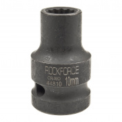 Головка торцевая 10мм 1/2" 12-гранная ударная L=39мм ROCKFORCE RF-44810 /1/360 Головка торцевая 10мм 1/2" 12-гранная ударная L=39мм ROCKFORCE RF-44810 /1/360