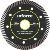 Диск алмазный турбо по железобетону (125х2.3x22.2 мм) Inforce 11-01-600