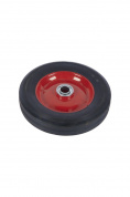 Колесо литое резиновое 200 мм SR1500 несимметричное (шариковый подшипник)