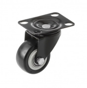 Колесо мебельное поворотное SCZ 25 50 мм (черный)