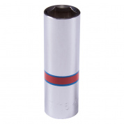 Головка торцевая глубокая шестигранная 1/4", 7/16", дюймовая KING TONY 223514S