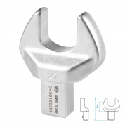 Насадка рожковая серии "FIT", 25 мм, 14х18 мм KING TONY 34501225M