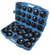 Набор съемников RF-61917 масляных фильтров 3/8",  30пр.в кейсе ROCKFORCE /1/40