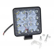 Фара рабочего света  MIS-48W 16LED плоская 105-105мм 10-30V MISTAR /1/50 Фара рабочего света  MIS-48W 16LED плоская 105-105мм 10-30V MISTAR /1/50