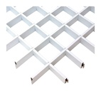 Элемент "мама" для решётки грильято, белый, 50х50 мм, L=600 мм, h=40 мм