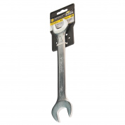 Ключ рожковый 22x24мм ER-52224 (Chrome vanadium) на держателе PRO ЭВРИКА 1/10/60