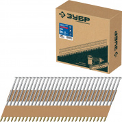 ЗУБР SN21 90 х 3.1 мм, реечные гвозди рифленые оцинкованные, 2010 шт(305396-90)