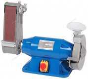 Заточной станок профессиональный диам. 200мм с шлифовальной лентой, 220В