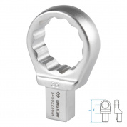 Насадка накидная серии "FIT", 36 мм, 14х18 мм KING TONY 34502236M