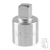 Насадка торцевая 1/2", 10 мм, четырехгранная KING TONY 401410M Насадка торцевая 1/2", 10 мм, четырехгранная KING TONY 401410M