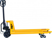 Тележка гидравлическая с механическим приводом 2500 кг 1150 мм полиуретановые колеса XILIN BFA Тележка гидравлическая с механическим приводом 2500 кг 1150 мм полиуретановые колеса XILIN BFA