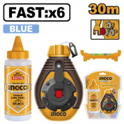 Шнур разметочный 30 м INGCO HCLR0630 INDUSTRIAL
