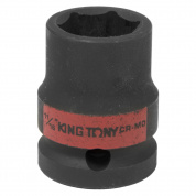 Головка торцевая ударная шестигранная 1/2", 11/16", дюймовая KING TONY 453522S Головка торцевая ударная шестигранная 1/2", 11/16", дюймовая KING TONY 453522S