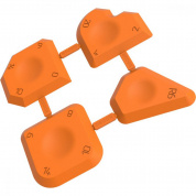 Набор шпателей DECOR для форм. швов (100шт/500шт)