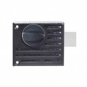 Замок накладной ЗН 1-2.1С чёрный  СТАНДАРТ (16)