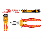 Плоскогубцы диэлектрические 160 мм INGCO HICP28168 INDUSTRIAL