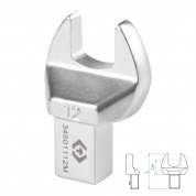 Насадка рожковая серии "FIT", 12 мм, 9х12 мм KING TONY 34501112M