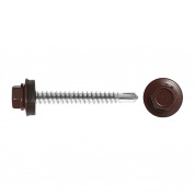 Саморез кровельный RAL-8017 ZP 4,8х51 (200 шт)