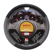 Оплетка руля MIS-17STW19 (XL) BLACK/GREY MISTAR /1/25