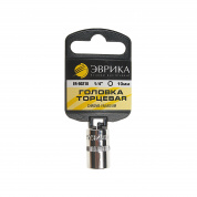 Головка торцевая 10мм 1/4" 6-гранная L=30мм (с держателем) ЭВРИКА ER-90210H 1/336 Головка торцевая 10мм 1/4" 6-гранная L=30мм (с держателем) ЭВРИКА ER-90210H 1/336