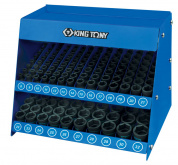 Стенд с ударными торцевыми головками 1/2", 8-32 мм, серия 4535М, 158 предметов KING TONY 4472MP Стенд с ударными торцевыми головками 1/2", 8-32 мм, серия 4535М, 158 предметов KING TONY 4472MP