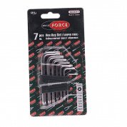 Набор ключей TORX RF-5071T: Г-образных ударопрочных T10H-40H- с отверстием 7пр. на пласт. держат ROCKFORCE /1/20/80 Набор ключей TORX RF-5071T: Г-образных ударопрочных T10H-40H- с отверстием 7пр. на пласт. держат ROCKFORCE /1/20/80