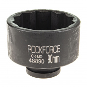 Головка торцевая 90мм 1" 12-гранная ударная L=98мм ROCKFORCE RF-48890 /1/10 Головка торцевая 90мм 1" 12-гранная ударная L=98мм ROCKFORCE RF-48890 /1/10