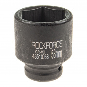 Головка торцевая  58мм 1" 6-гранная ударная удлиненная L=89мм ROCKFORCE RF-48510058 /1/20