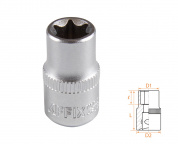 Головка торцевая TORX Е-стандарт 1/4", E10 AFFIX AF00023010 Головка торцевая TORX Е-стандарт 1/4", E10 AFFIX AF00023010