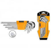Набор ключей Torx INGCO Т10-Т50 HHK13092 INDUSTRIAL