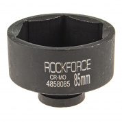 Головка торцевая  85мм 1" 6-гранная ударная удлиненная L=78мм ROCKFORCE RF-4858085 /1/15 Головка торцевая  85мм 1" 6-гранная ударная удлиненная L=78мм ROCKFORCE RF-4858085 /1/15