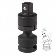 Кардан ударный 1/2", шаровый, с шариковым фиксатором KING TONY 4798P