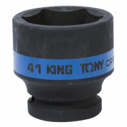 Головка торцевая ударная шестигранная 3/4", 41 мм KING TONY 653541M Головка торцевая ударная шестигранная 3/4", 41 мм KING TONY 653541M
