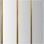 Панель ПВХ 3-х секц золото 3000*240*7,5мм (10)