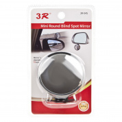 Зеркало дополнительное 3R-045 мертвой зоны корпус полусфера d.70мм (скотч) 3R /1/60