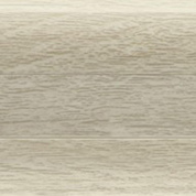 Плинтус напольный с кабель-каналом Line Plast L006 Дуб молочный 58мм*2,2м (40)