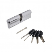Цилиндровый механизм HD F 110mm (50+10+50) CP хром 5 перф. ключей АЛЛЮР (50/10)